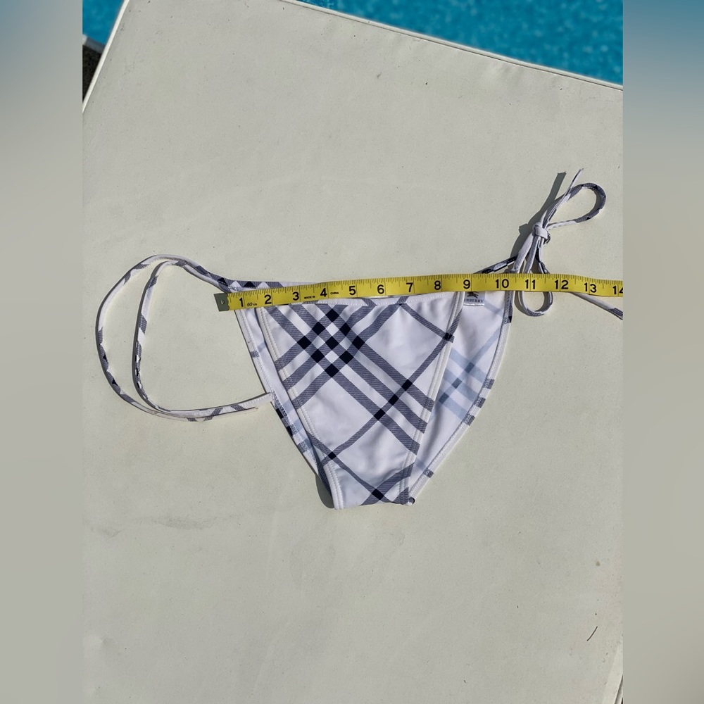 Burberry Bikini Mega Check Bottoms🔥Full Coverage Rump🔥Adjustable🔥Size Large - Picture 7 of 15